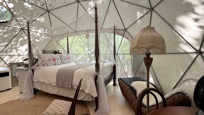 Sublime Geodesic Dome Haven near Lake Oconee in Georgia - Eatonton, Georgia - glamping.directory