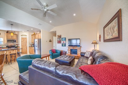 Impressive Texas Rental near New Braunfels, Sleeps 12 and Access to Guadalupe River - New Braunfels, Texas - glamping.directory