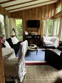 Secluded Cabin with Waterfall Views in the Cherokee National Forest, Tennessee - Erwin, Tennessee - glamping.directory
