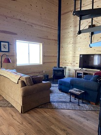 Unique Rustic Barn Retreat with Game Room near Yellowstone in Ennis, Montana - Cameron, Montana - glamping.directory