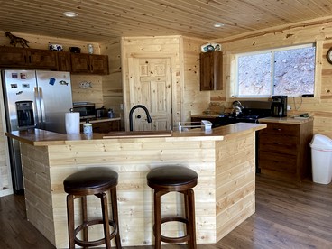 Unique Rustic Barn Retreat with Game Room near Yellowstone in Ennis, Montana - Cameron, Montana - glamping.directory