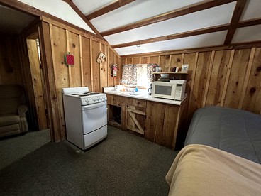 Pet Friendly Studio Cabin with Fireplace near Tonto National Forest, Central Arizona - Payson, Arizona - glamping.directory