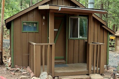 Pet Friendly Studio Cabin with Fireplace near Tonto National Forest, Central Arizona - Payson, Arizona - glamping.directory