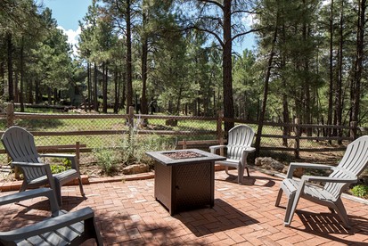 Gorgeous Cozy Cabin with Scenic Forest Views, Fire Pit, and Grill in Flagstaff, Arizona - Flagstaff, Arizona - glamping.directory
