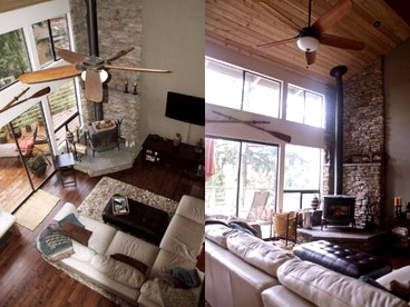Stylish Lake Cabin with a Sauna and Hot Tub in Bellingham, Washington - Bellingham, Washington - glamping.directory