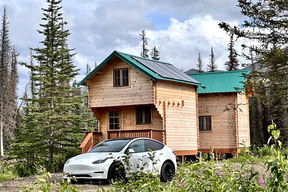 Solar Powered Lakefront Twin Tiny Houses in Cantwell Alaska, Perfect for a Group Getaway to Denali National Park - glamping.directory