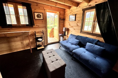 Solar Powered Lakefront Twin Tiny Houses in Cantwell Alaska, Perfect for a Group Getaway to Denali National Park - Cantwell, Alaska - glamping.directory