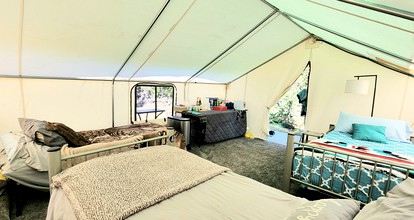 Remote Pet-Friendly Tented Cabin Great for Family Getaways in Colorado - Pueblo West, Colorado - glamping.directory