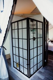 Marvelous Safari Tent with Bath Surrounded by Nature in Kentucky - Cadiz, Kentucky - glamping.directory