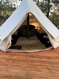 Private Bell Tent with Amazing Stargazing in Colorado - Trinidad, Colorado - glamping.directory