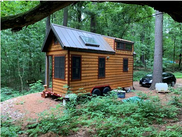 Many Pines Tiny House in in Chetek, WI - glamping.directory