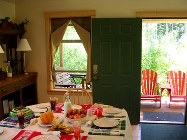 Handcrafted Camping Cabin with Eastsound Bay Views in San Juan Islands, Washington - Eastsound, Washington - glamping.directory