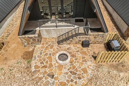 Elegant Modern A-Frame Surrounded by Nature in Texas - New Braunfels, Texas - glamping.directory