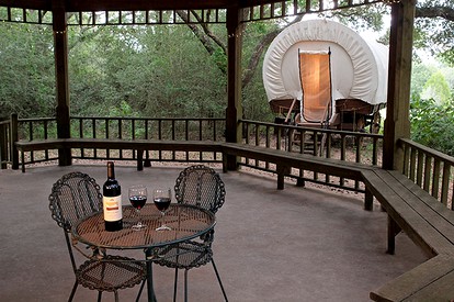Unique Wagon Accommodation at Bed and Breakfast near Austin, Texas - Cat Spring, Texas - glamping.directory