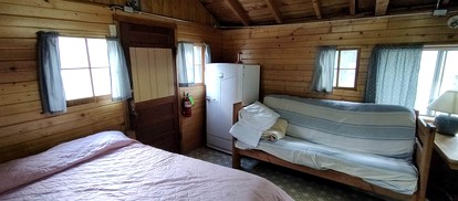 Rustic Glamping Cabin near Poudre River, Perfect for a Weekend of Fishing and Watching Wildlife - Bellvue, Colorado - glamping.directory
