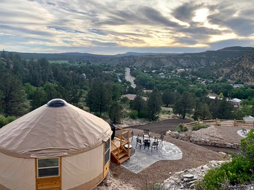 Beautiful Utah Yurt Rental Perfect for Glamping near Zion National Park - Orderville, Utah - glamping.directory