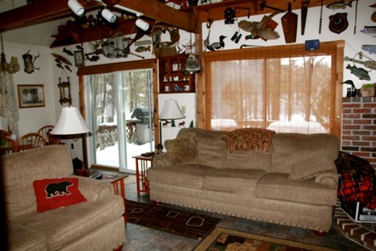 Waterfront Cabin Rental for a Peaceful Lake Getaway in Denmark, Maine - Denmark, Maine - glamping.directory