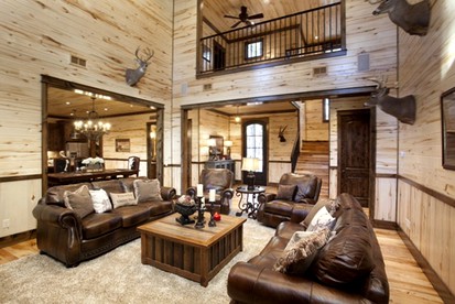 Delightful Unique Log Cabin Rental with Hot Tub near Oklahoma's Broken Bow Lake - Broken Bow, Oklahoma - glamping.directory