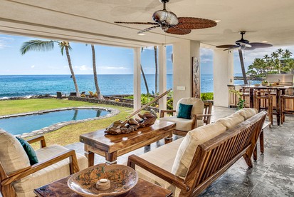 Spacious Deluxe Oceanfront Cottage near Kailua, Hawaii - Kailua-Kona, Hawaii - glamping.directory