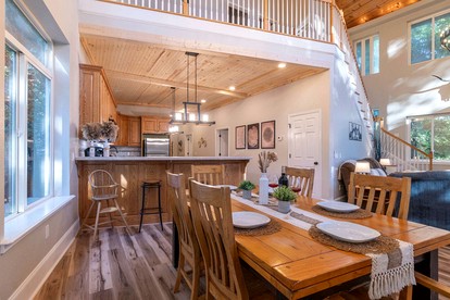 Luxury Mountain Retreat with Hot Tub, Game Room, and Two Scenic Decks in Helen, Georgia - Helen, Georgia - glamping.directory