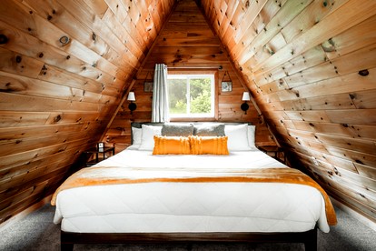 Amazing A-Frame with ATV on a Private Retreat for an Unforgettable Escape in the Catskills near Roscoe, New York - Roscoe, New York - glamping.directory