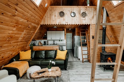 Amazing A-Frame with ATV on a Private Retreat for an Unforgettable Escape in the Catskills near Roscoe, New York - Roscoe, New York - glamping.directory