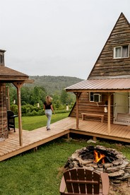 Amazing A-Frame with ATV on a Private Retreat for an Unforgettable Escape in the Catskills near Roscoe, New York - Roscoe, New York - glamping.directory