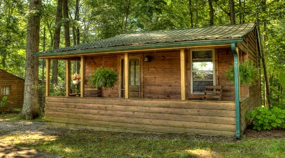 Luxurious and Modern One-Bedroom Cabin Rentals for Two in Somerset, Kentucky - glamping.directory
