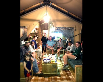 Rustic Family Friendly Safari Tent near Acadia National Park, Maine - Bar Harbor, Maine - glamping.directory
