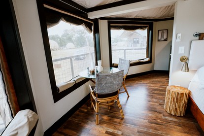 Luxurious Safari Tent for a Romantic Getaway in Cedar Bluff, Alabama - Cedar Bluff, Alabama - glamping.directory