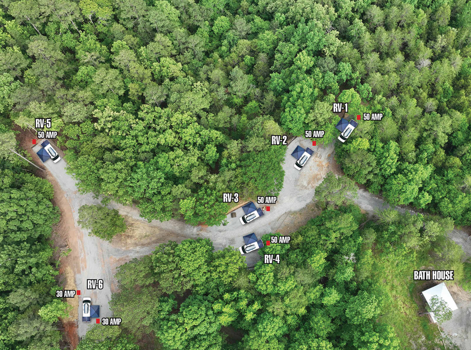 Bohamia - Glamp/RV/Camp - Talladega, Alabama - glamping.directory