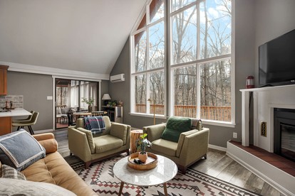 Cozy Cabin in the Heart of West Virginia, near Shenandoah National Park, with WiFi and a Fire Pit - Hedgesville, West Virginia - glamping.directory