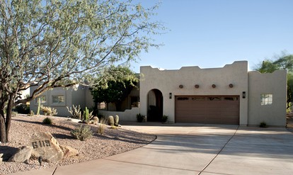Dazzling Villa with Private Pool and Hot Tub for Desert Getaway in Cave Creek, Arizona - glamping.directory