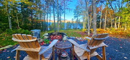 Secluded Lakefront Hideaway with Dock, Fire Pit & Forest Views in Greenville, Maine - Greenville, Maine - glamping.directory