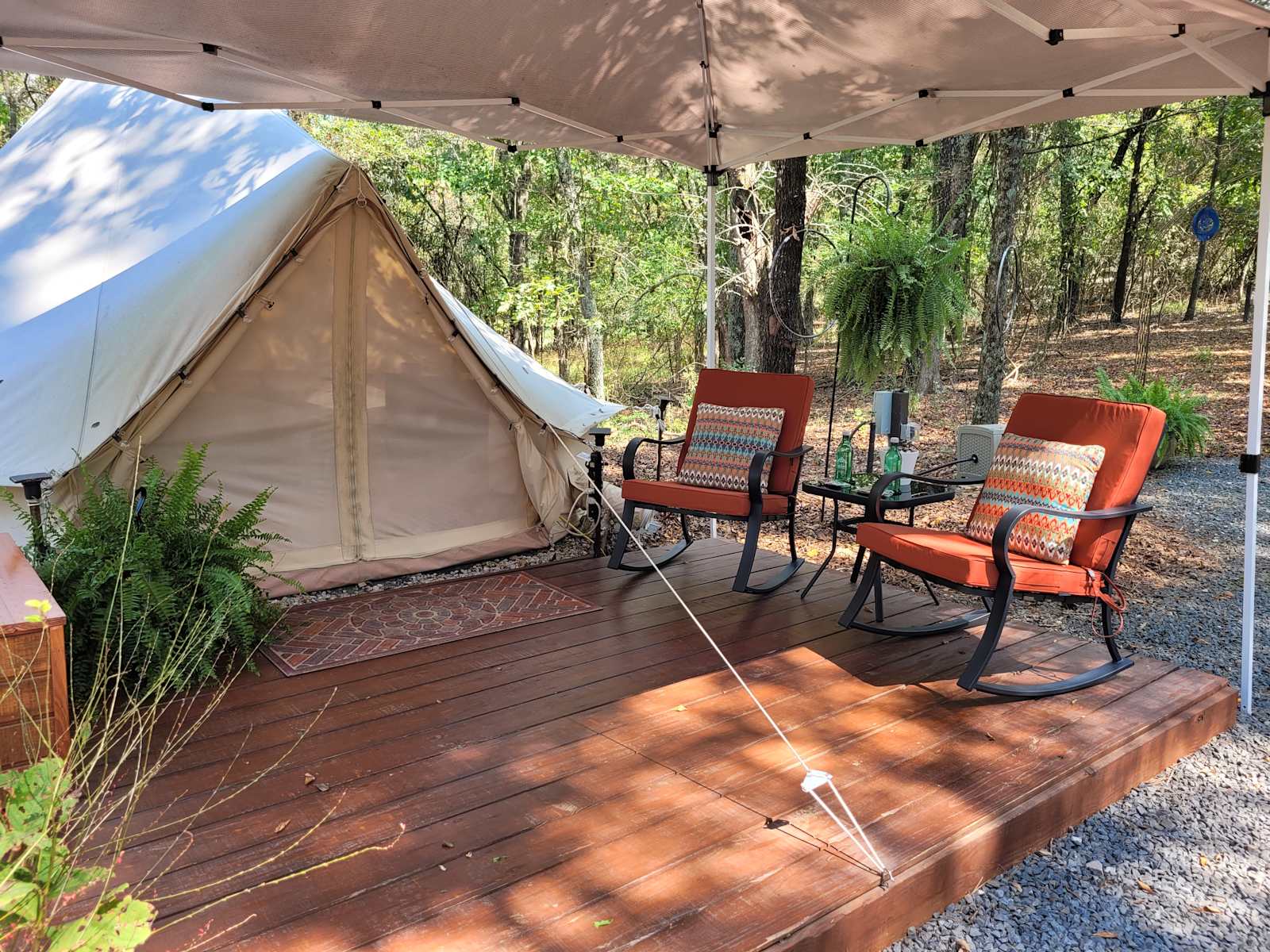 Fern Dell: Secluded Woodland Glamp - glamping.directory