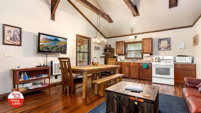 Incredible Wooden Cabin with Fire Pit in Miami, Oklahoma - Miami, Oklahoma - glamping.directory
