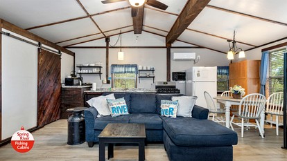 Incredible Wooden Cabin with Fire Pit in Miami, Oklahoma - Miami, Oklahoma - glamping.directory