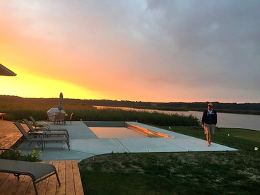 Elegant Waterfront Vacation Rental with a Pool and Spa near Saugatuck, Michigan - Douglas, Michigan - glamping.directory