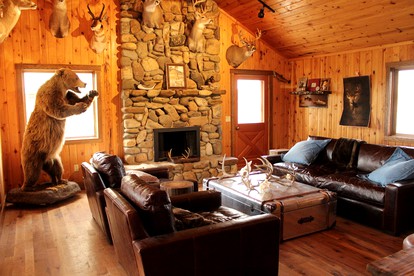 Rustic Camping Cabin on the Ruby River in Twin Bridges, Montana - Twin Bridges, Montana - glamping.directory
