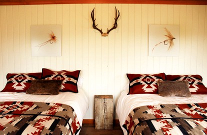 Rustic Camping Cabin on the Ruby River in Twin Bridges, Montana - Twin Bridges, Montana - glamping.directory