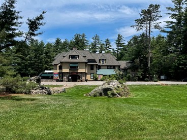 Spacious Lofted Cabin with Pool Table and Views in New Hampshire - glamping.directory
