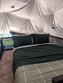 Unique Comfy Dome with Stunning Views and Fire Pit in Glendale, Utah - Glendale, Utah - glamping.directory