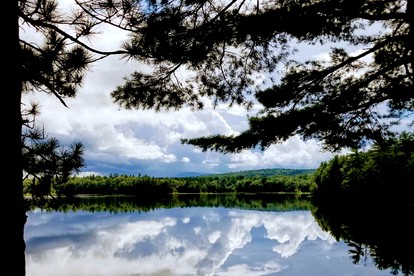 Private Riverfront Safari tent for a Glamping Experience in the Monadnock Region, New Hampshire - Bennington, New Hampshire - glamping.directory