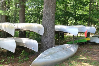 Private Riverfront Safari tent for a Glamping Experience in the Monadnock Region, New Hampshire - Bennington, New Hampshire - glamping.directory