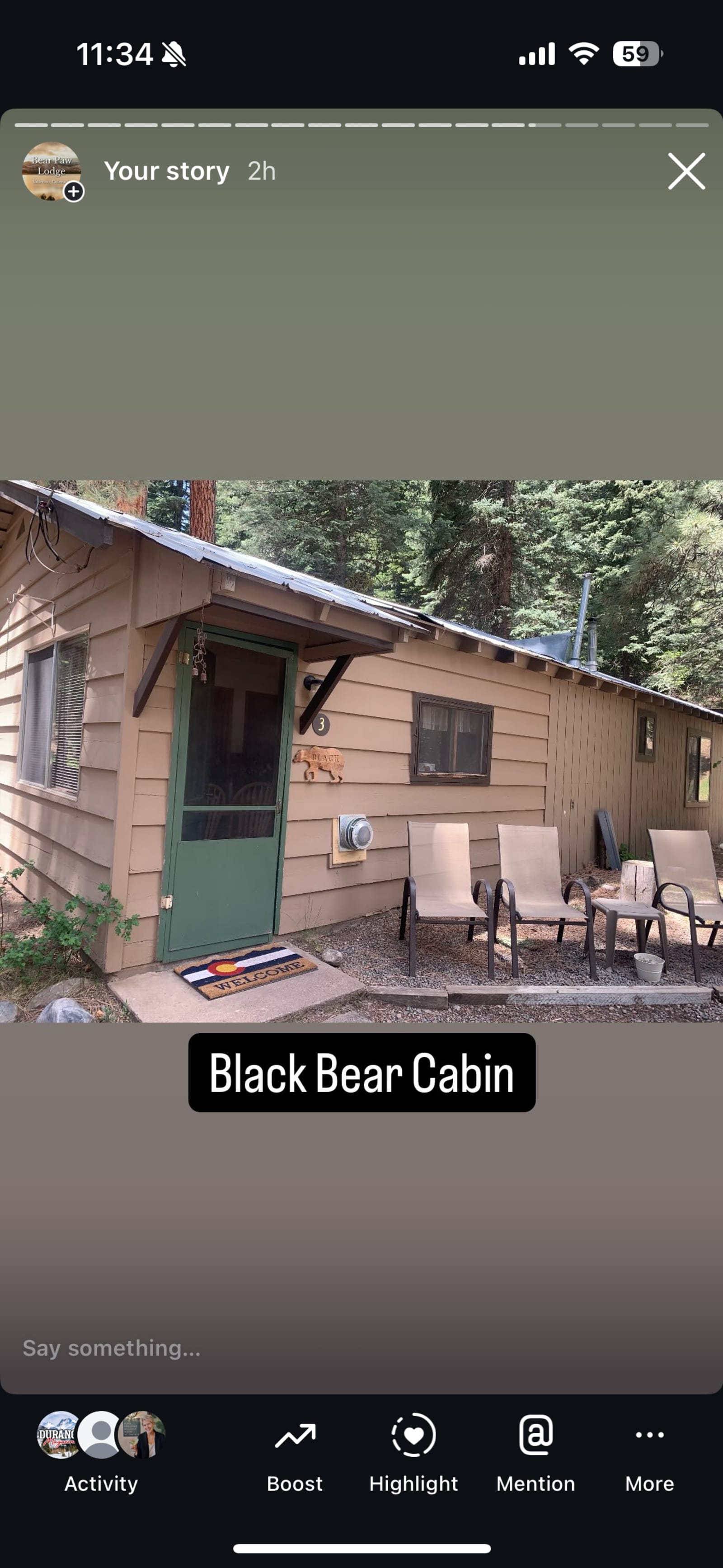 Bear Paw Lodge Bear Cabins - Bayfield, Colorado - glamping.directory