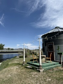 Rustic Silo Cabin with Riverfront Fishing Access near Big Hole River, Montana - glamping.directory