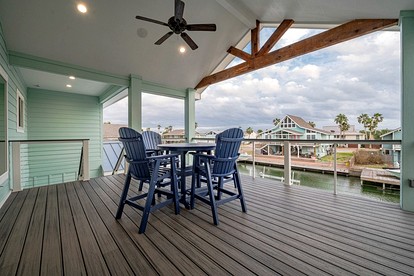 Stylish Waterfront Getaway with Private Dock, Pool, and Game Room near Rockport Beach, Texas - Rockport, Texas - glamping.directory