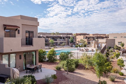 Spacious and Modern Vacation Rental on Family Resort with Pool and Pickleball Courts in St. George, Utah - glamping.directory