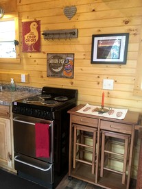 Unique Wooden Tennessee Cabin near Knoxville for Relaxing Great Smoky Vacations - Newport, Tennessee - glamping.directory