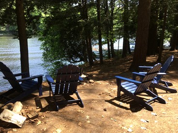 Charming One-Floor Waterfront Cabin with Dock & Fire Pit Near the River | Corinth, New York - Corinth, New York - glamping.directory